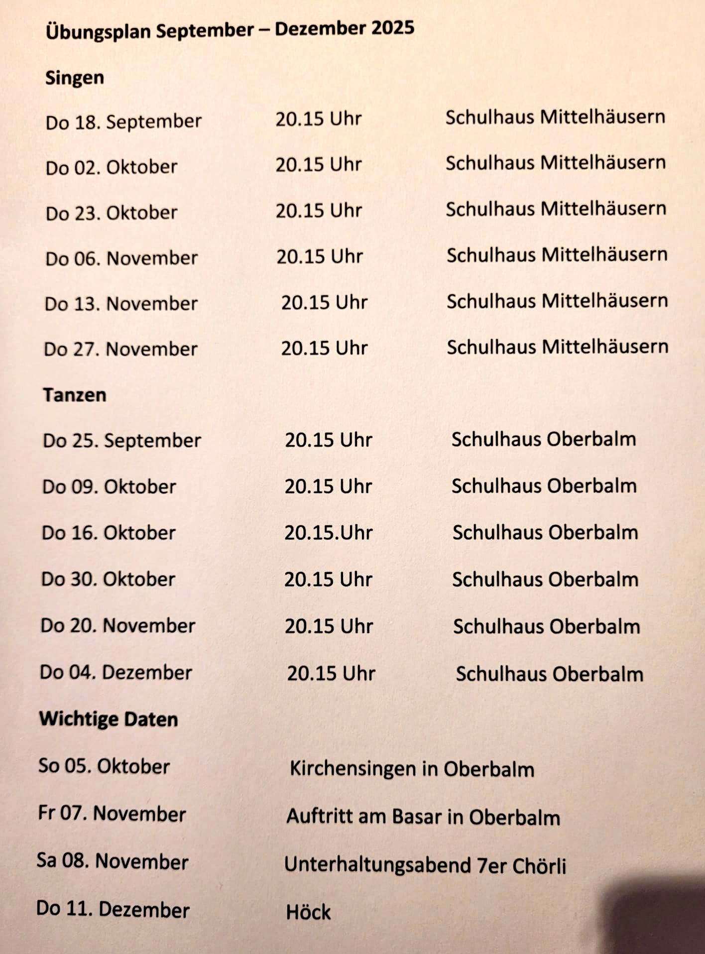 Programm